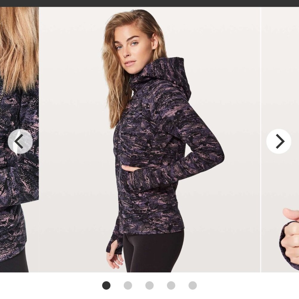 GREAT Lululemon Full-Zip Scuba Hoodie 12 print